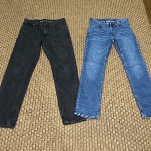 2 Pairs of Old Navy SIZE 30 x 30, 29 x 30 Men Jeans REGULAR FIT